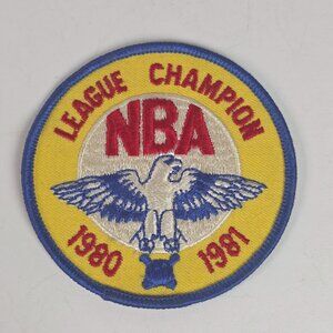 Vintage 1980-1981 NBA League Champion Patch